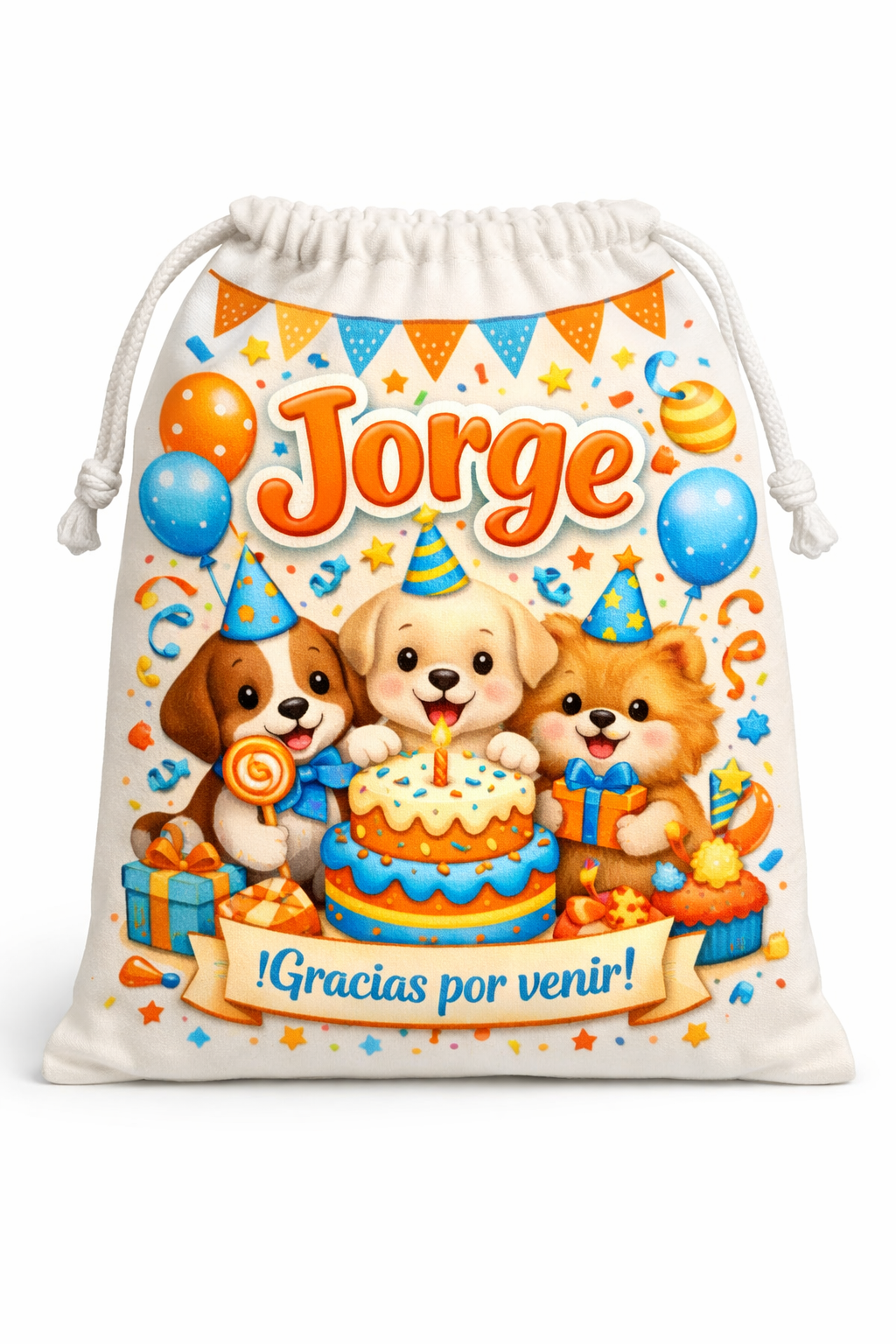 Costalito personalizado Bluey - Jorge