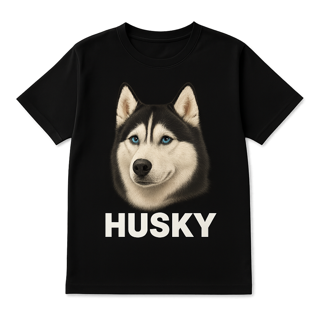 Playera Clásica – Husky Siberiano - Mujer