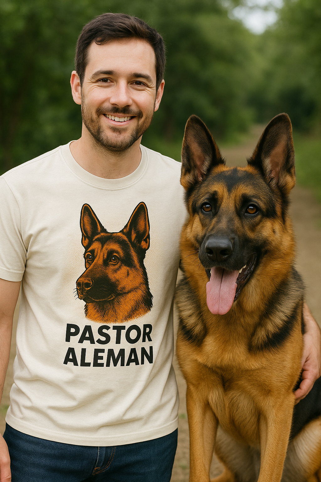 Playera Clásica – Pastor Alemán