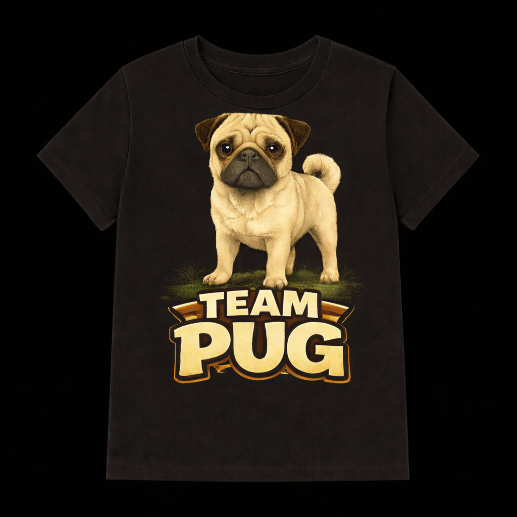 Playera para Mujer Team Pugs