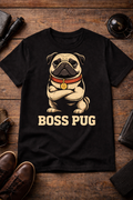 Playera para Hombre Boss Pug