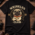 Playera para Mujer Pugs Wrinkles