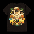 Playera para Mujer Diseño Clásico Pug Life
