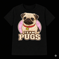 Playera para Hombre Team Pugs 2