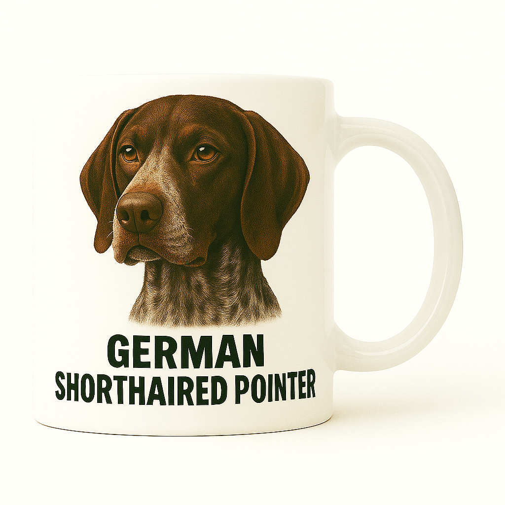 Taza con retrato clásico – German Shorthaired Pointer