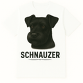 Playera Clásica para Hombre – Schnauzer Negro