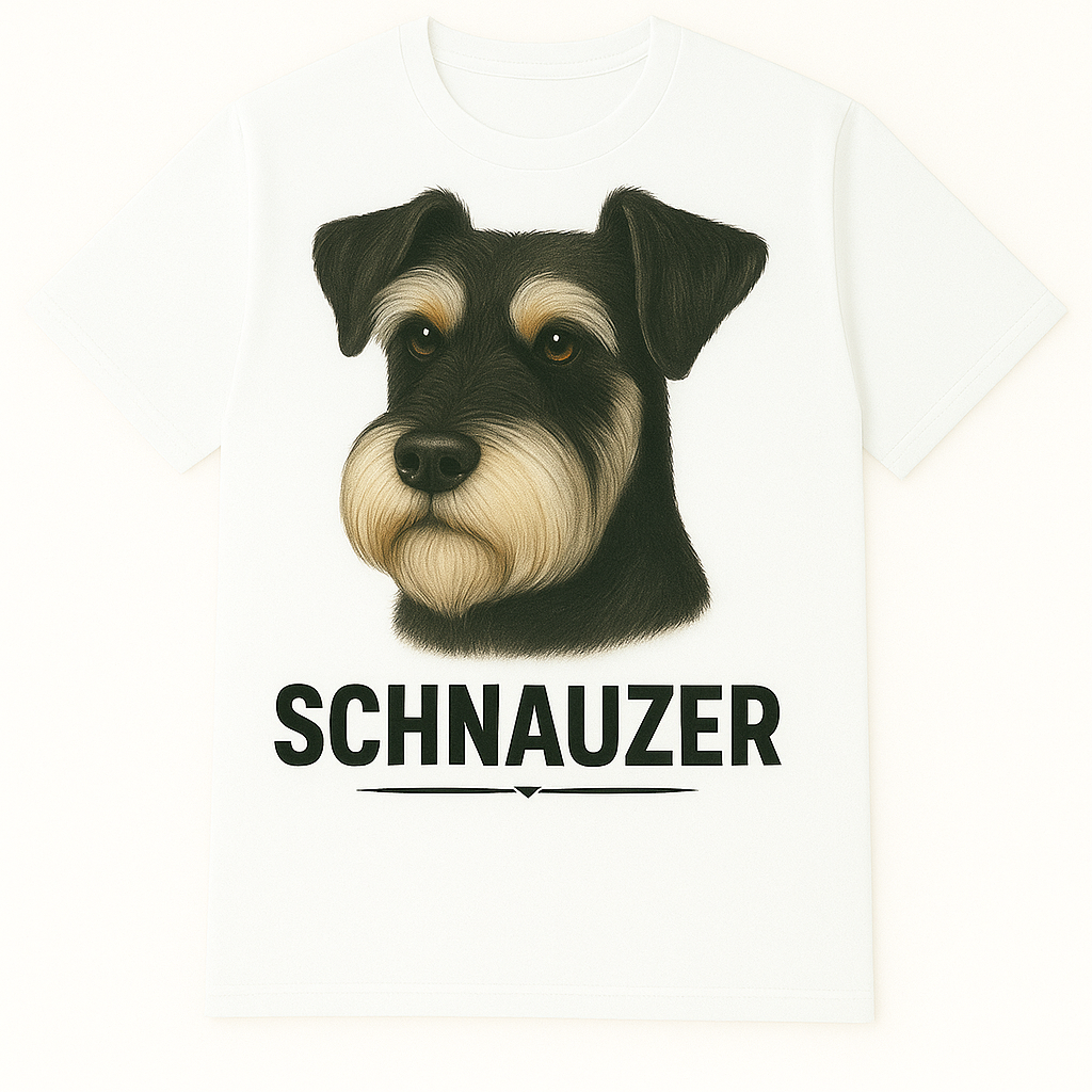 Playera Clásica – Schnauzer - Hombre