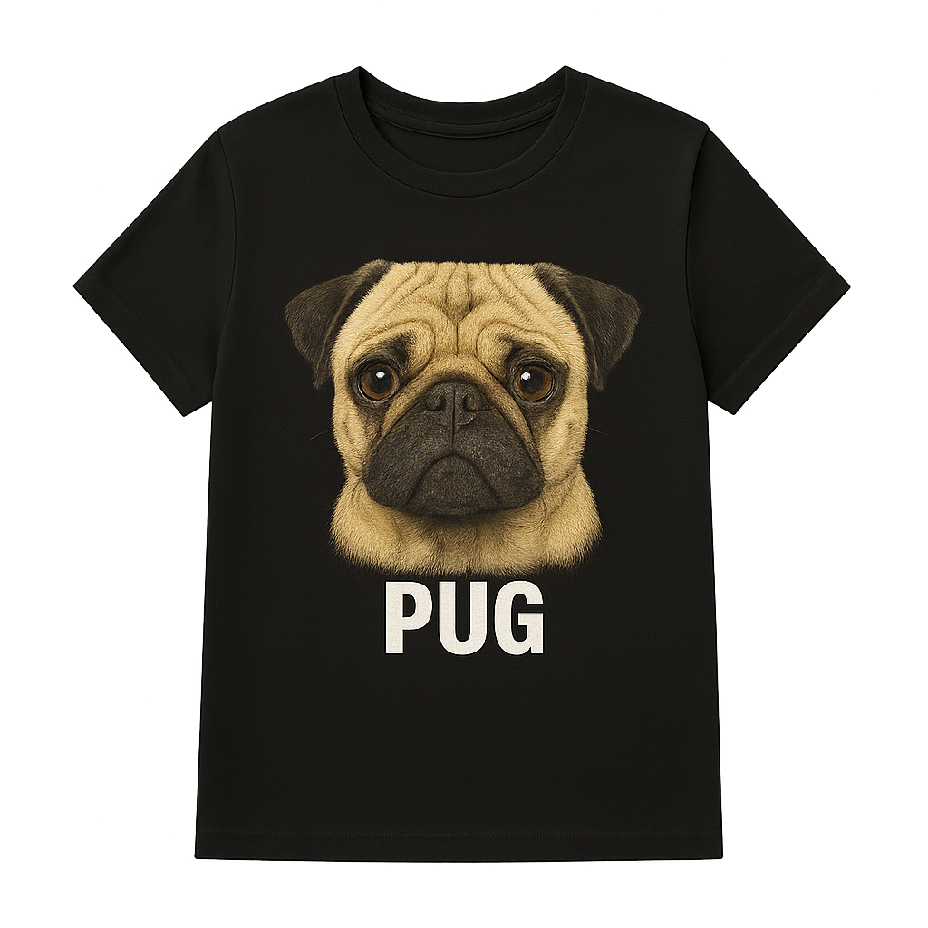 Playera Clásica – Pug -Mujer