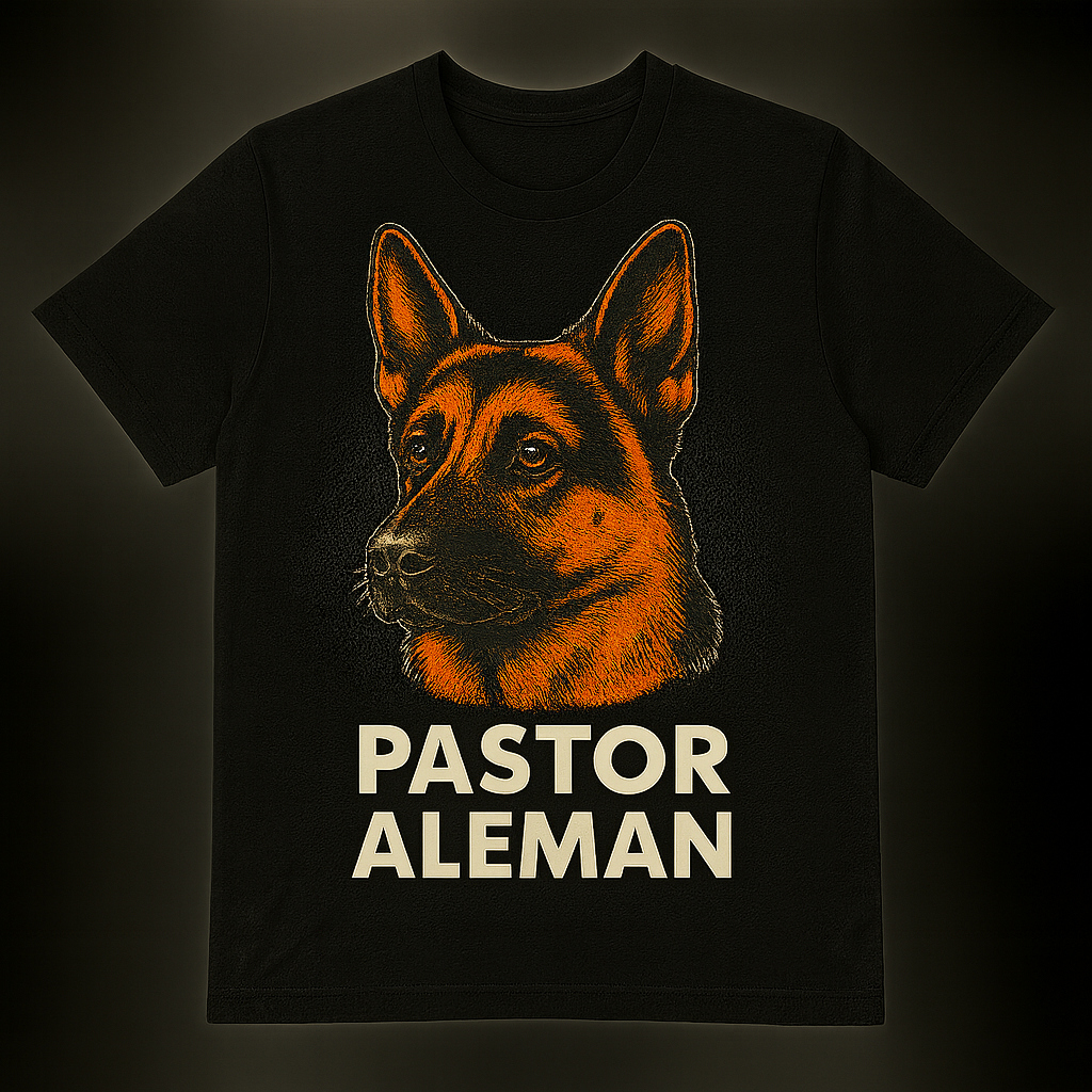 Playera Clásica – Pastor Alemán