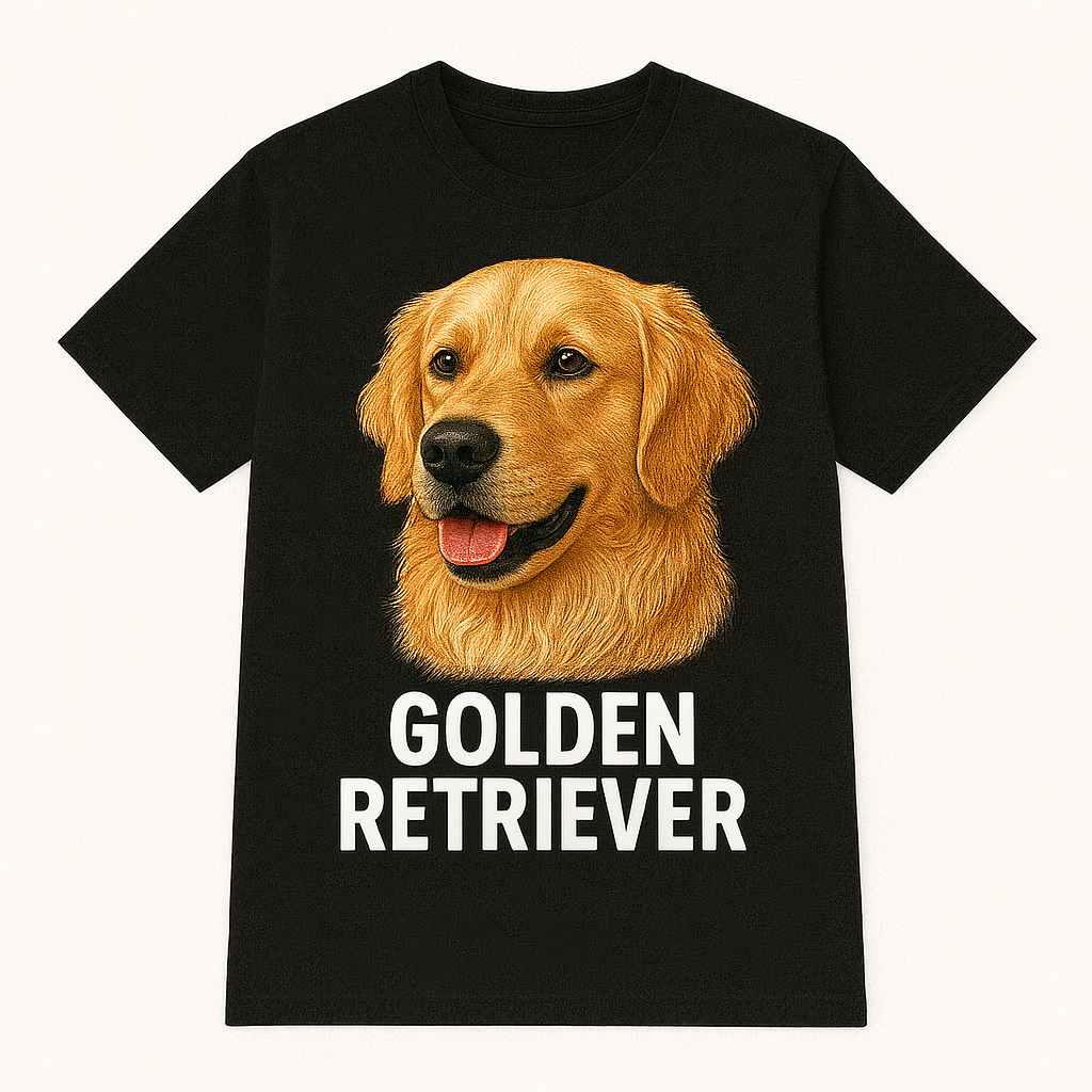 Playera Clásica – Golden Retriever