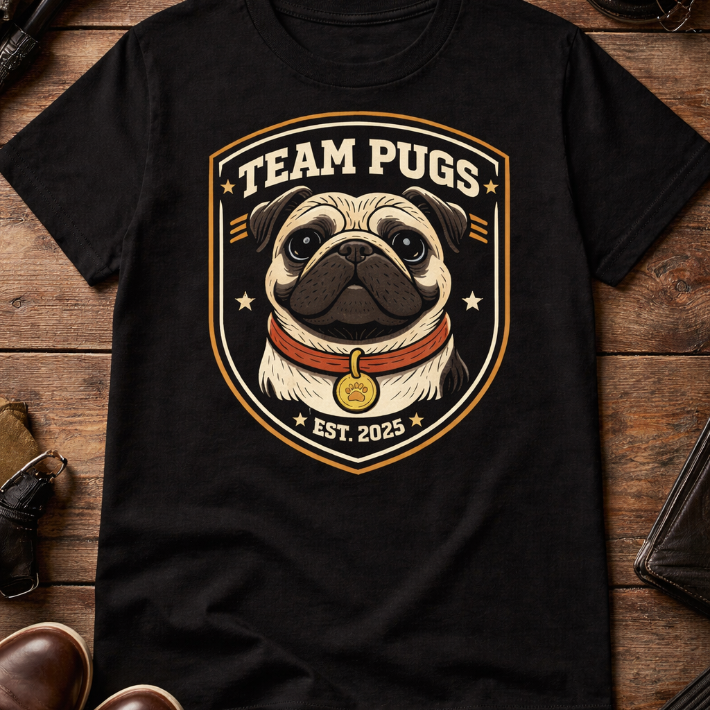 Playera para Mujer Pugs 3
