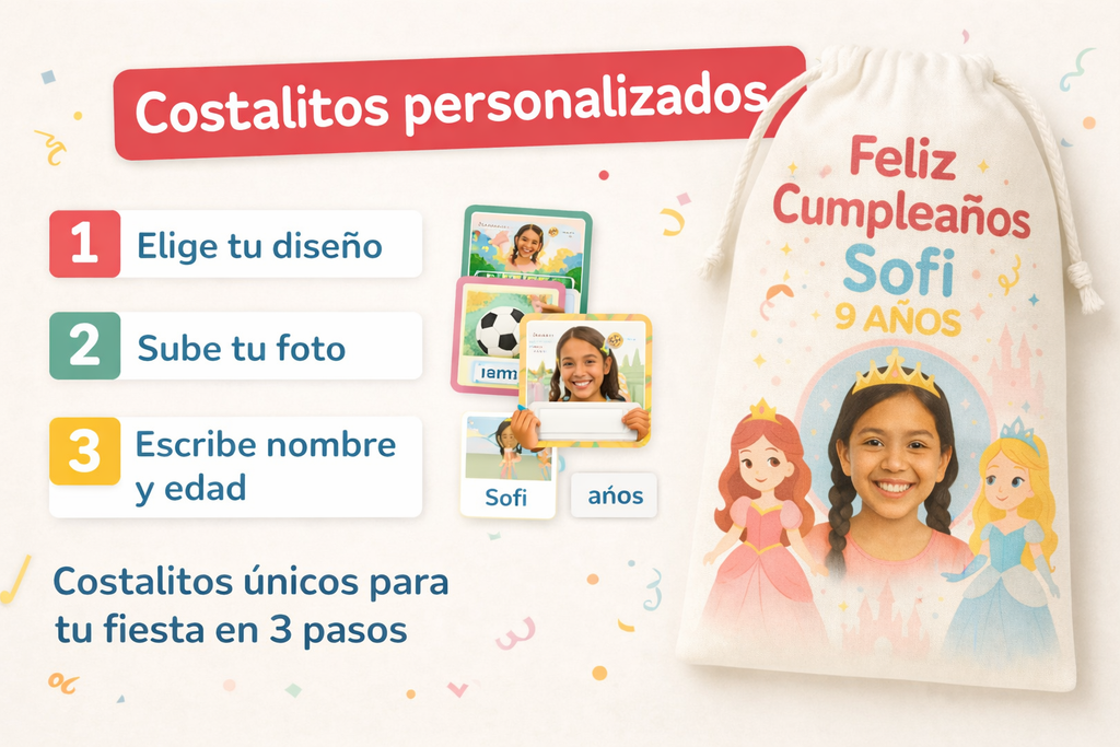 Bolsitas personalizadas estilo Bluey – Paquete de 30 (19x24 cm)