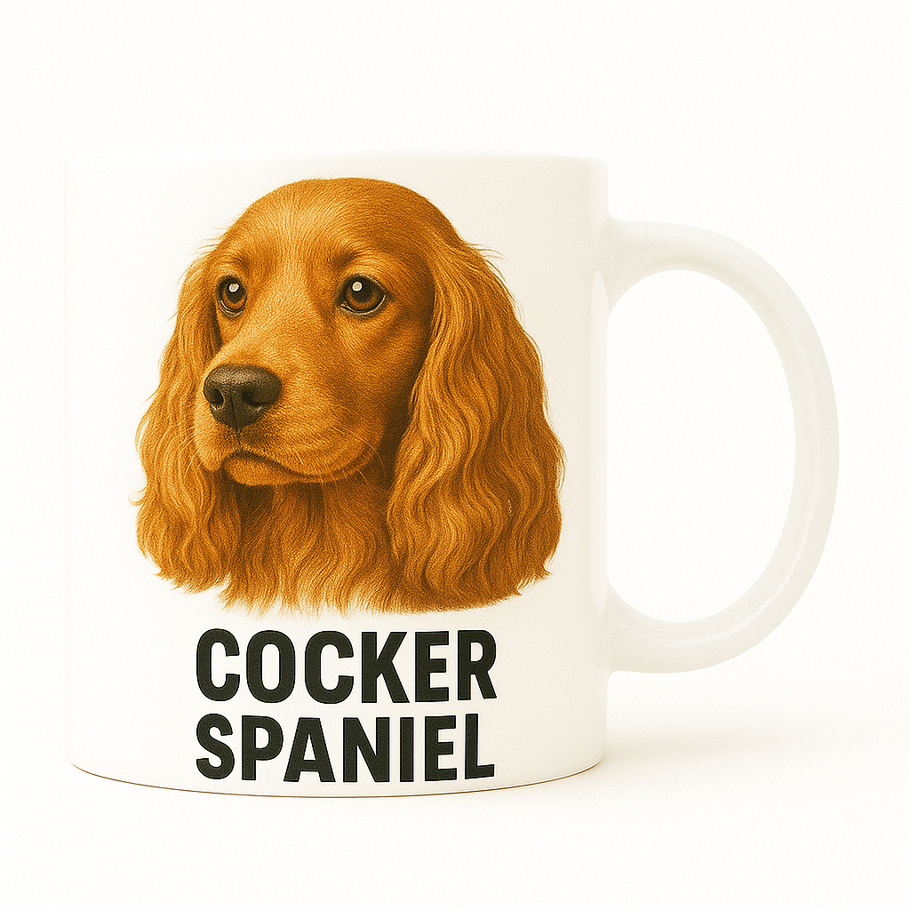 Taza con retrato clásico – Cocker Spaniel