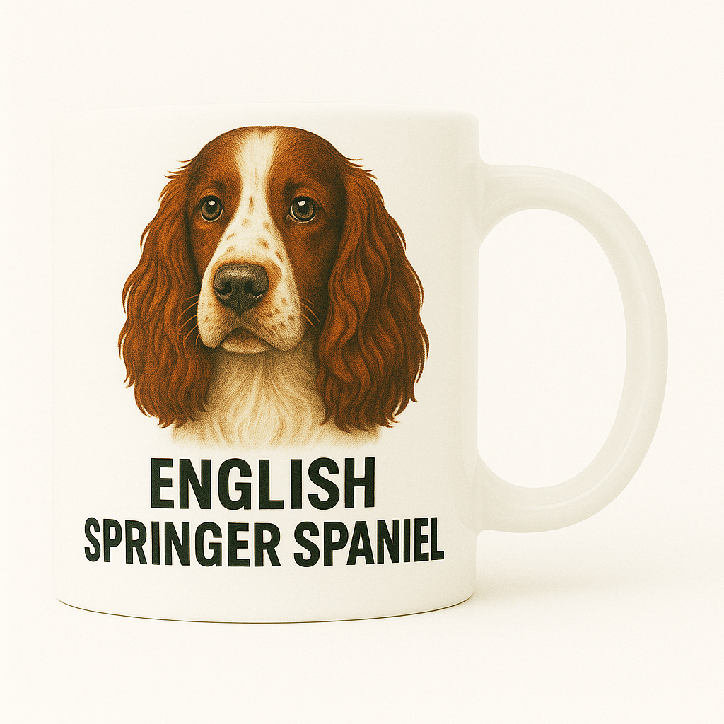 Taza con retrato clásico – English Springer Spaniel