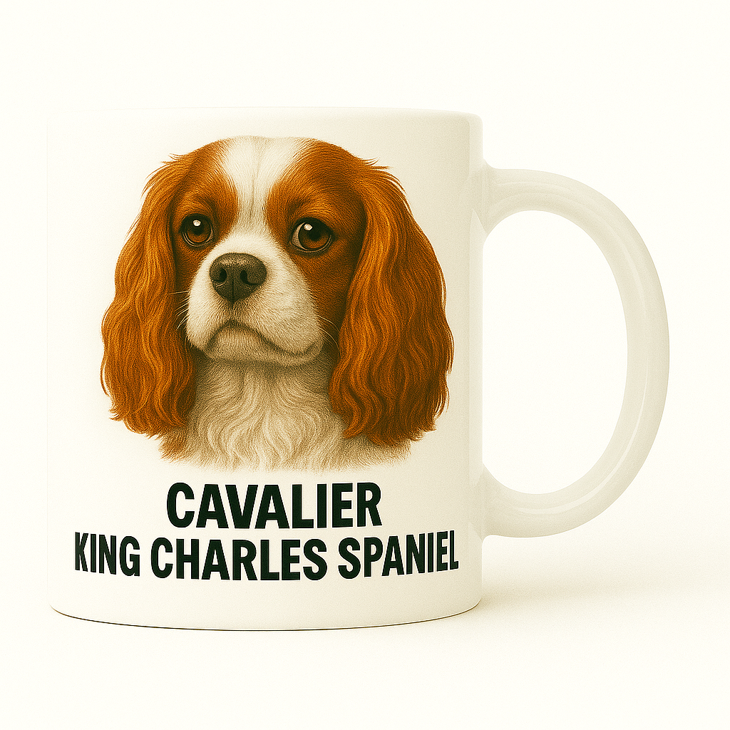Taza con retrato clásico – Cavalier King Charles Spaniel