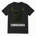 Playera Clásica para Hombre – Chihuahua Negro