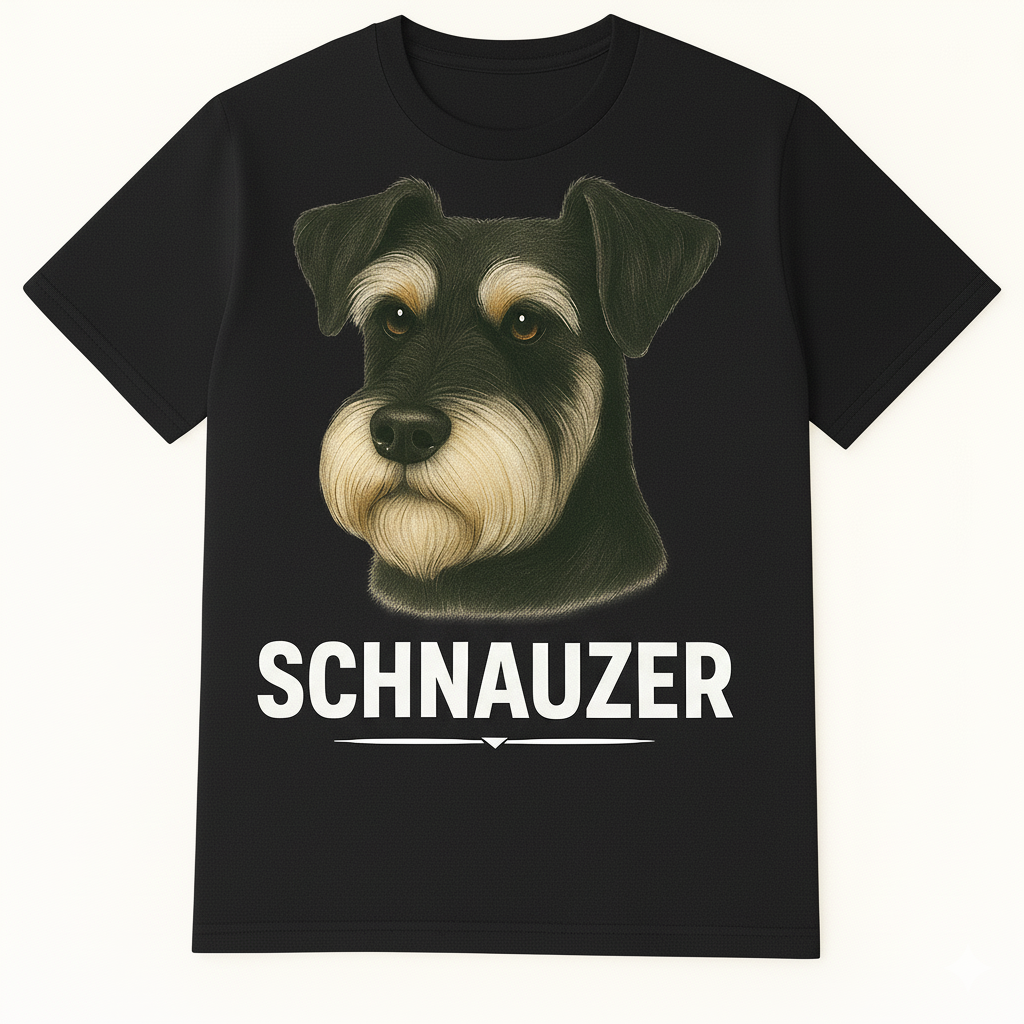 Playera Clásica – Schnauzer - Mujer