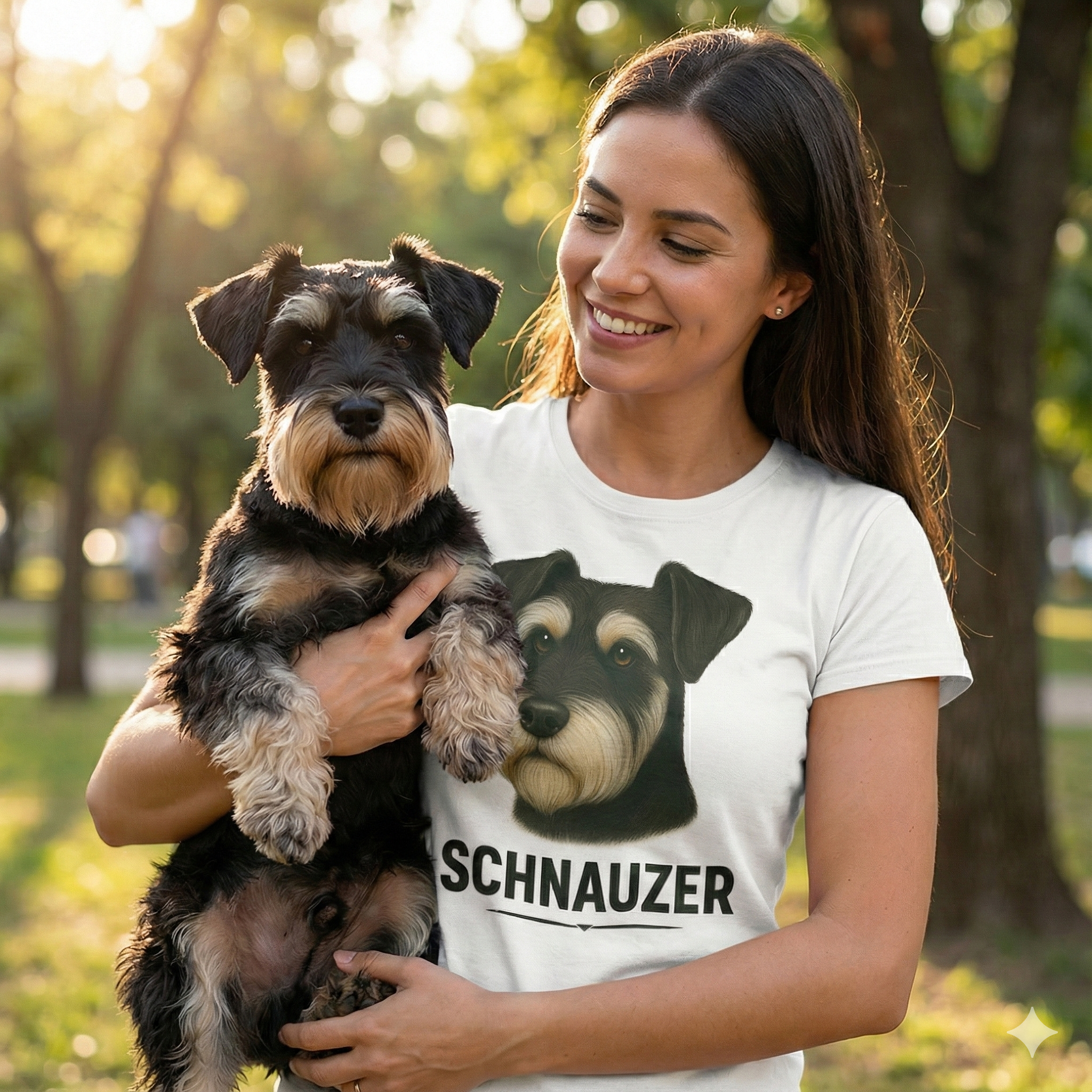 Playera Clásica – Schnauzer - Mujer