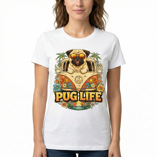 Women's Classic Pug Life T-Shirt
