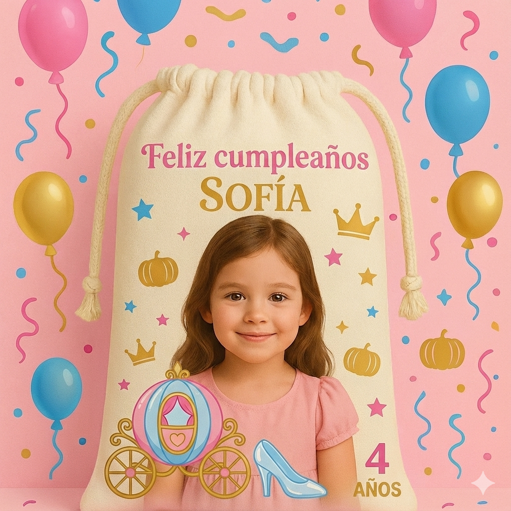 30 bolsitas personalizadas con foto | Paquete con 30 bolsitas