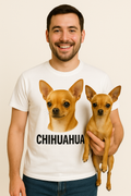 Playera Clásica para hombre - Chihuahua Bicolor 1