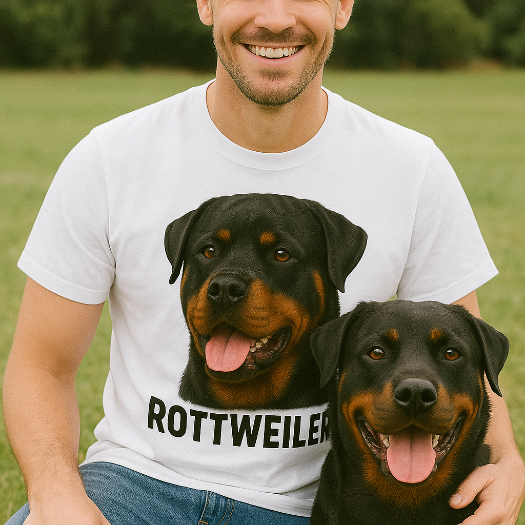 Playera Clásica – Rottweiler - Hombre