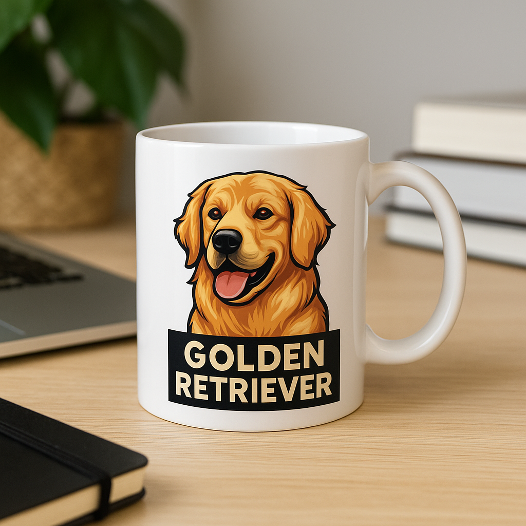 Taza con retrato clásico – Labrador Retriever