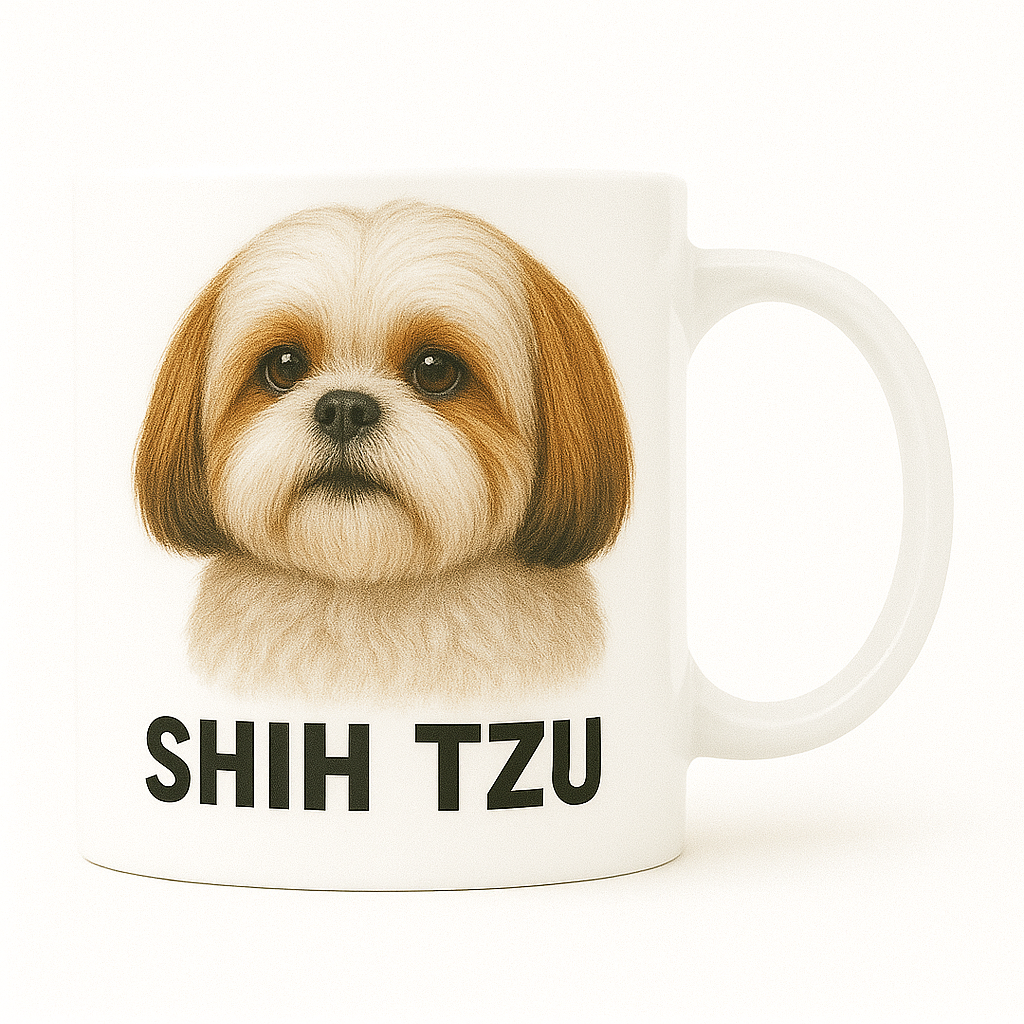 Taza con retrato clásico – Shih Tzu