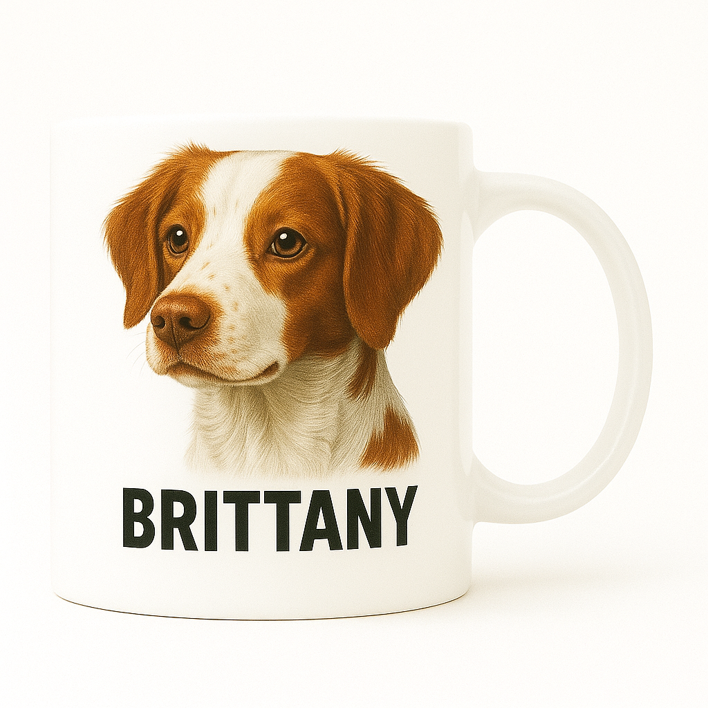Taza con retrato clásico  – Brittany