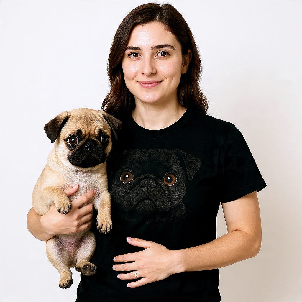 Playera Clásica – Pug -Mujer