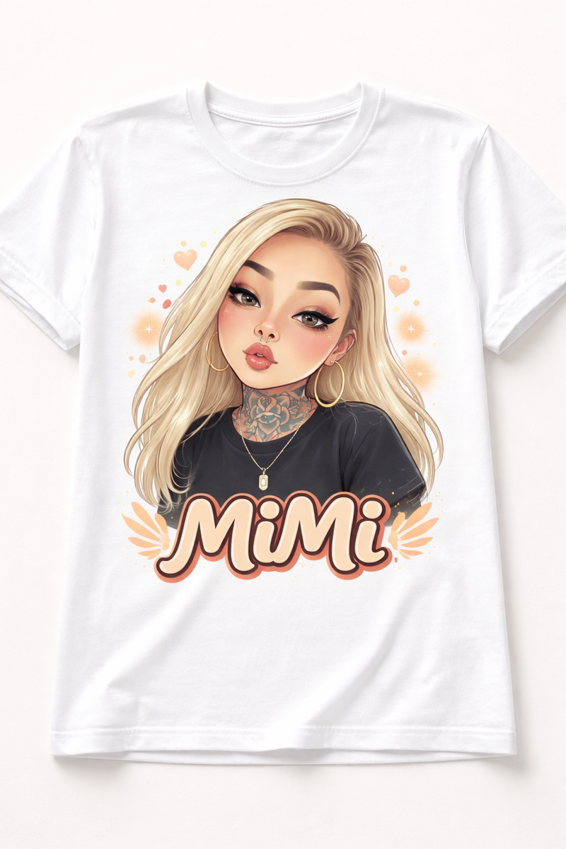 Personalized Photo Portrait Tee - Style 114