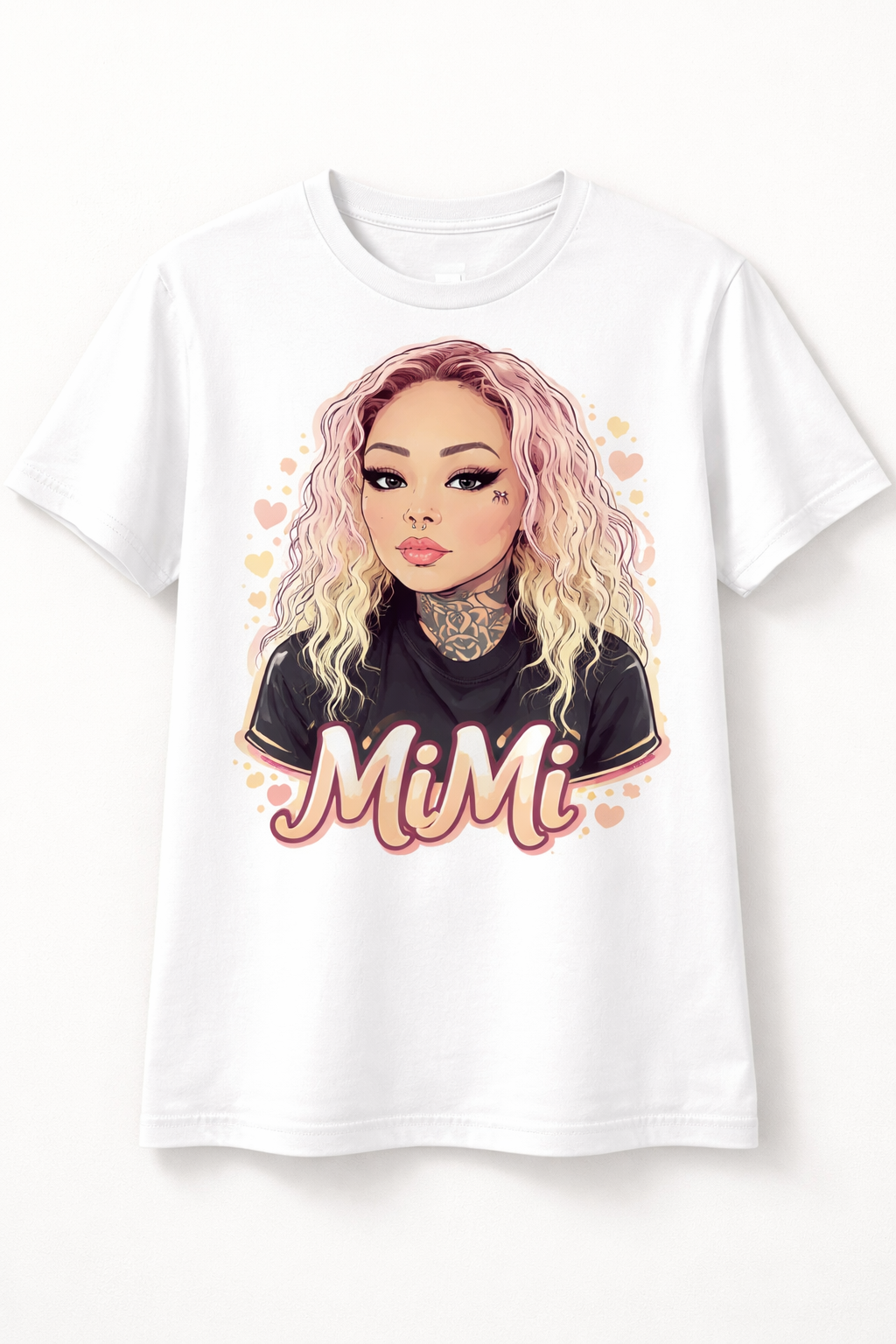 Illustrated Family Gift T-Shirt - Style 112 created from a custom photo illustration