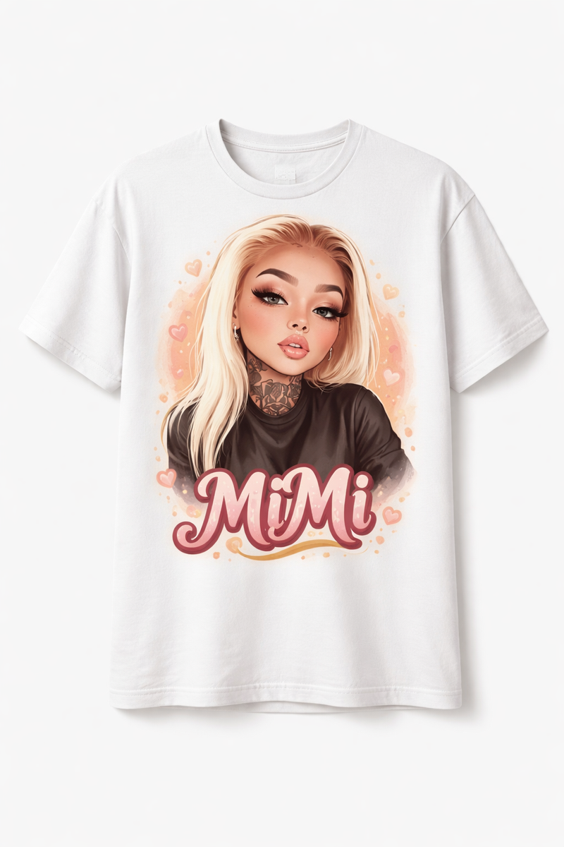 Custom Family Illustrated Tee - Style 085