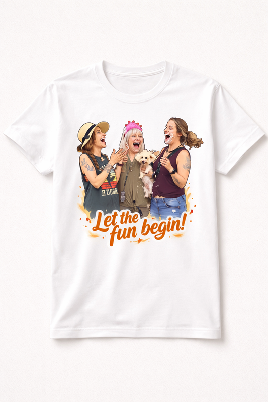 Custom Cartoon Portrait Tee - Style 089 created from a custom photo illustration