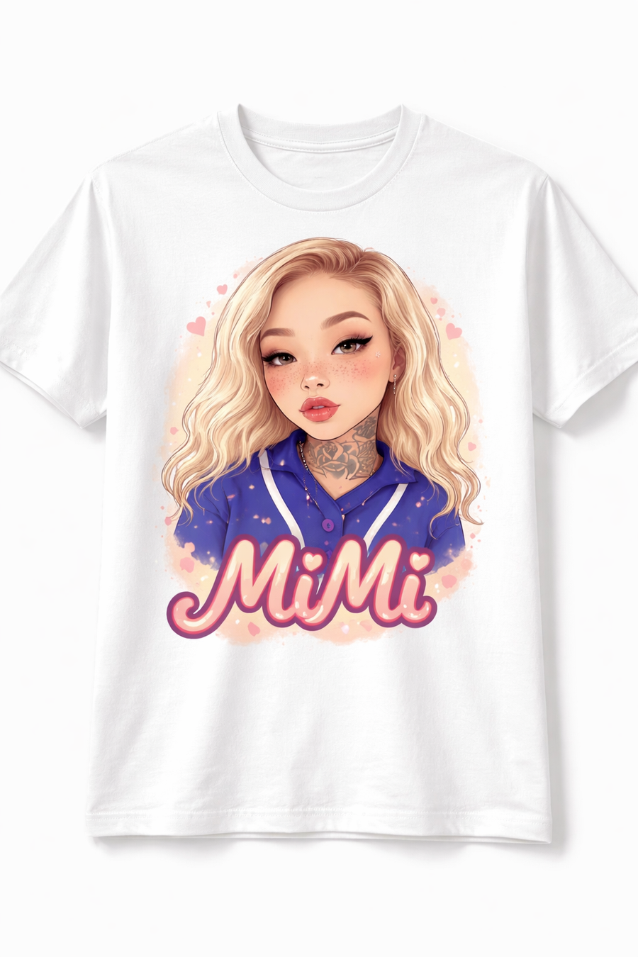 Custom Portrait T-Shirt from Photo - Style 118