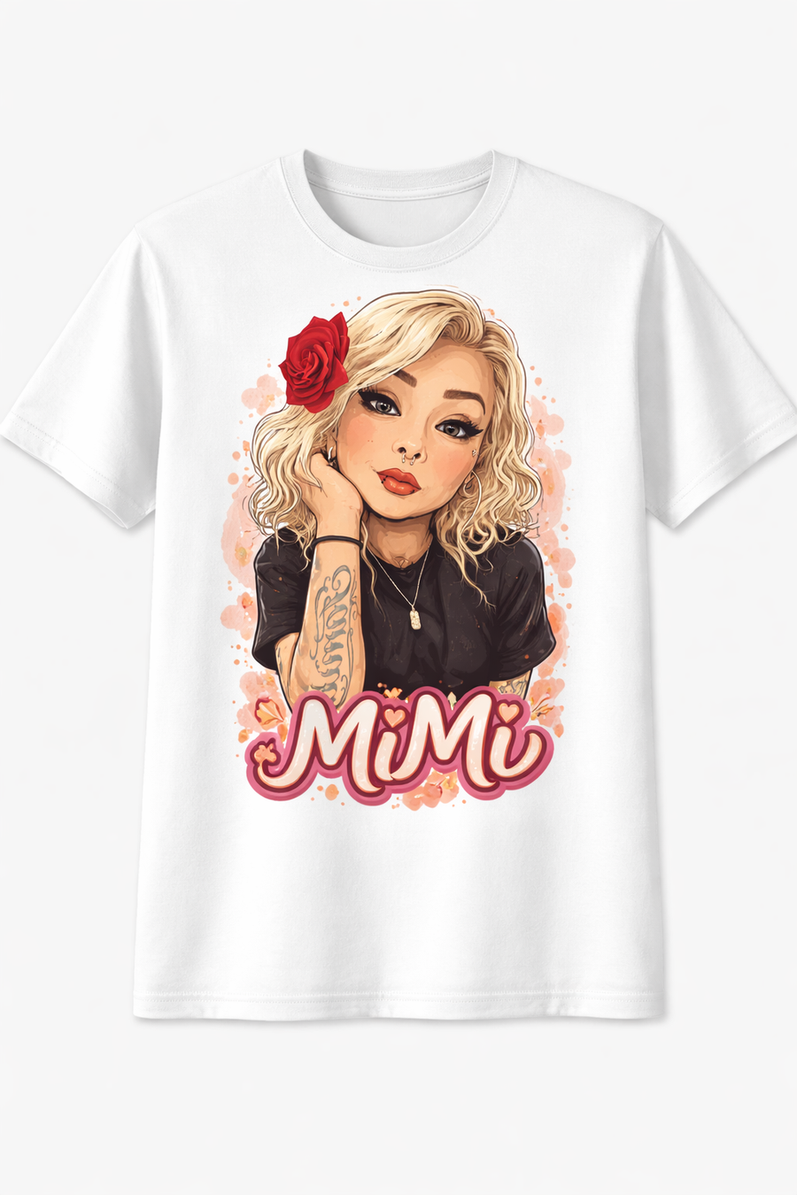 Custom Family Illustrated Tee - Style 109