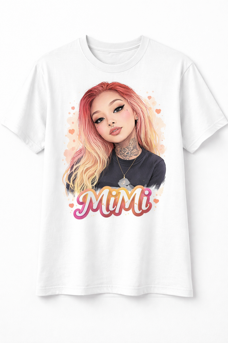Custom Family Illustrated Tee - Style 097