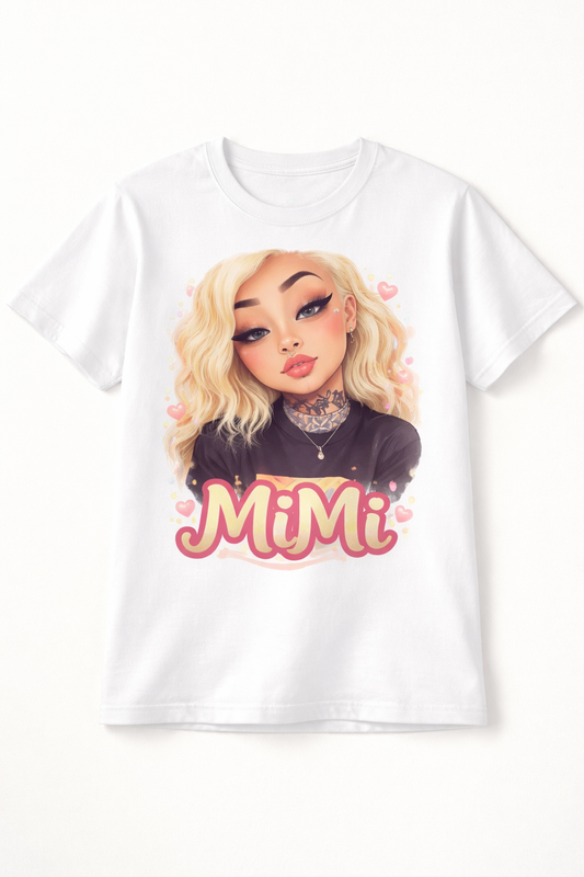 Custom Portrait T-Shirt from Photo - Style 106 created from a custom photo illustration