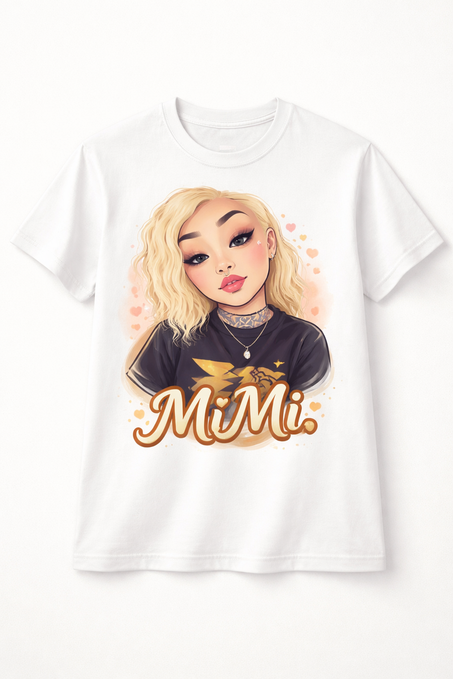 Custom Illustrated Gift Tee - Style 104