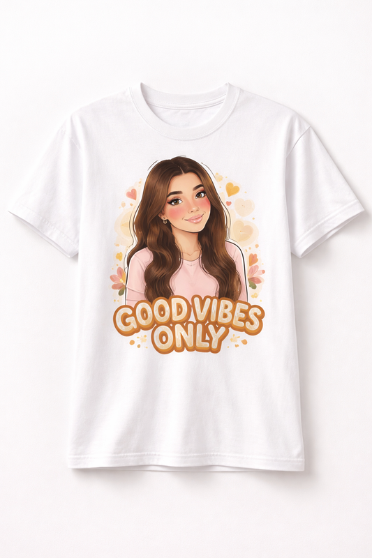 Custom Portrait T-Shirt from Photo - Style 010 created from a custom photo illustration