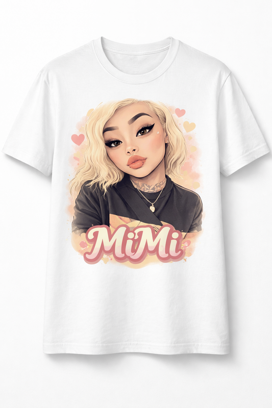 Illustrated Photo T-Shirt Gift - Style 107 created from a custom photo illustration