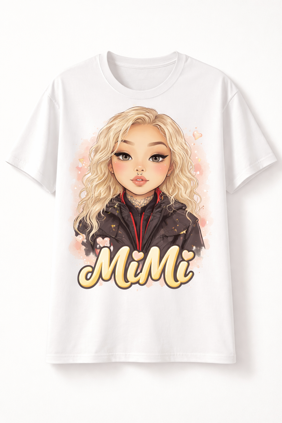 Personalized Photo Portrait Tee - Style 102