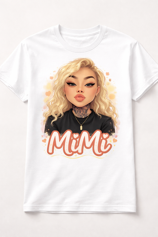 Custom Photo Illustration Tee - Style 099 created from a custom photo illustration