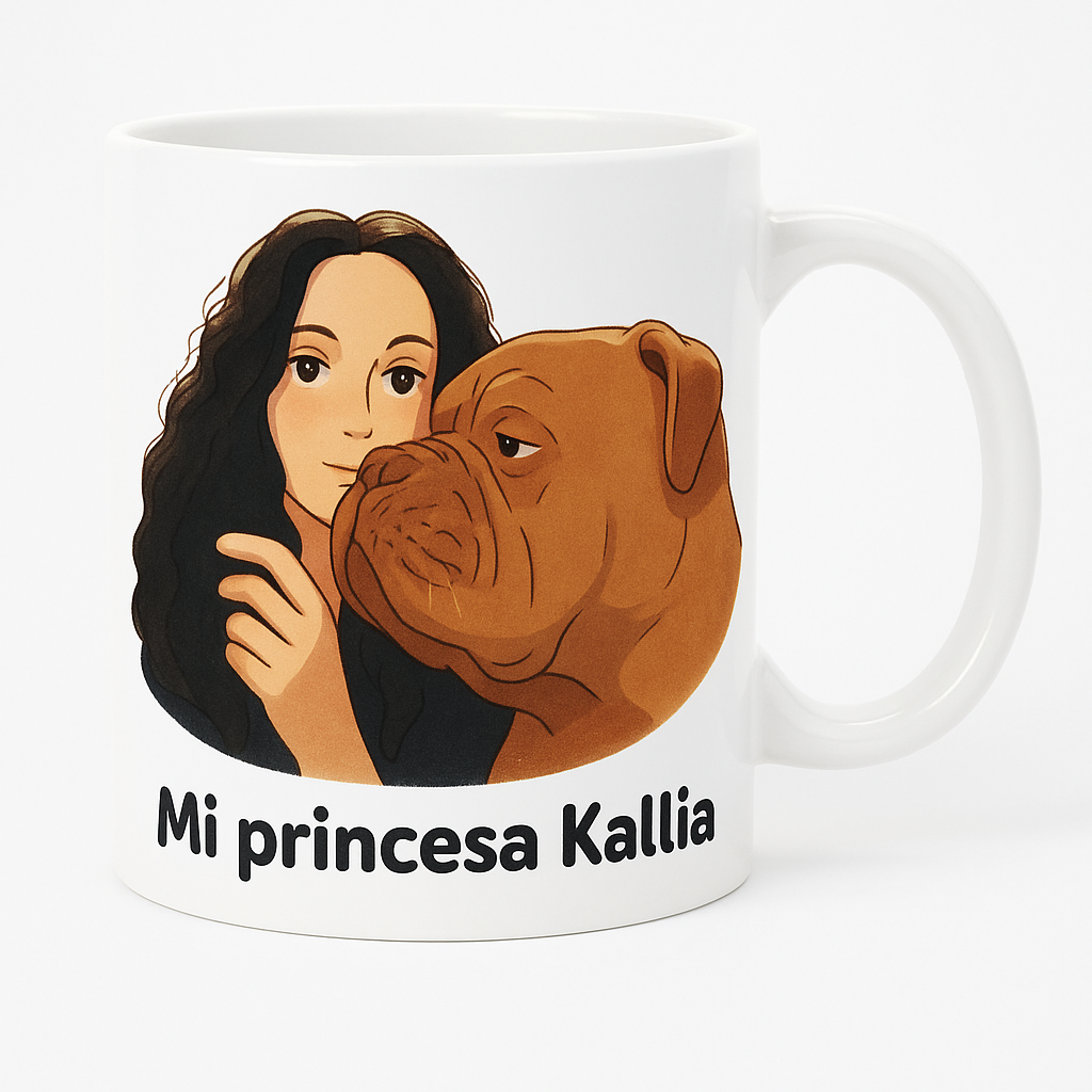 =Diseño de mascota en taza - Perroness