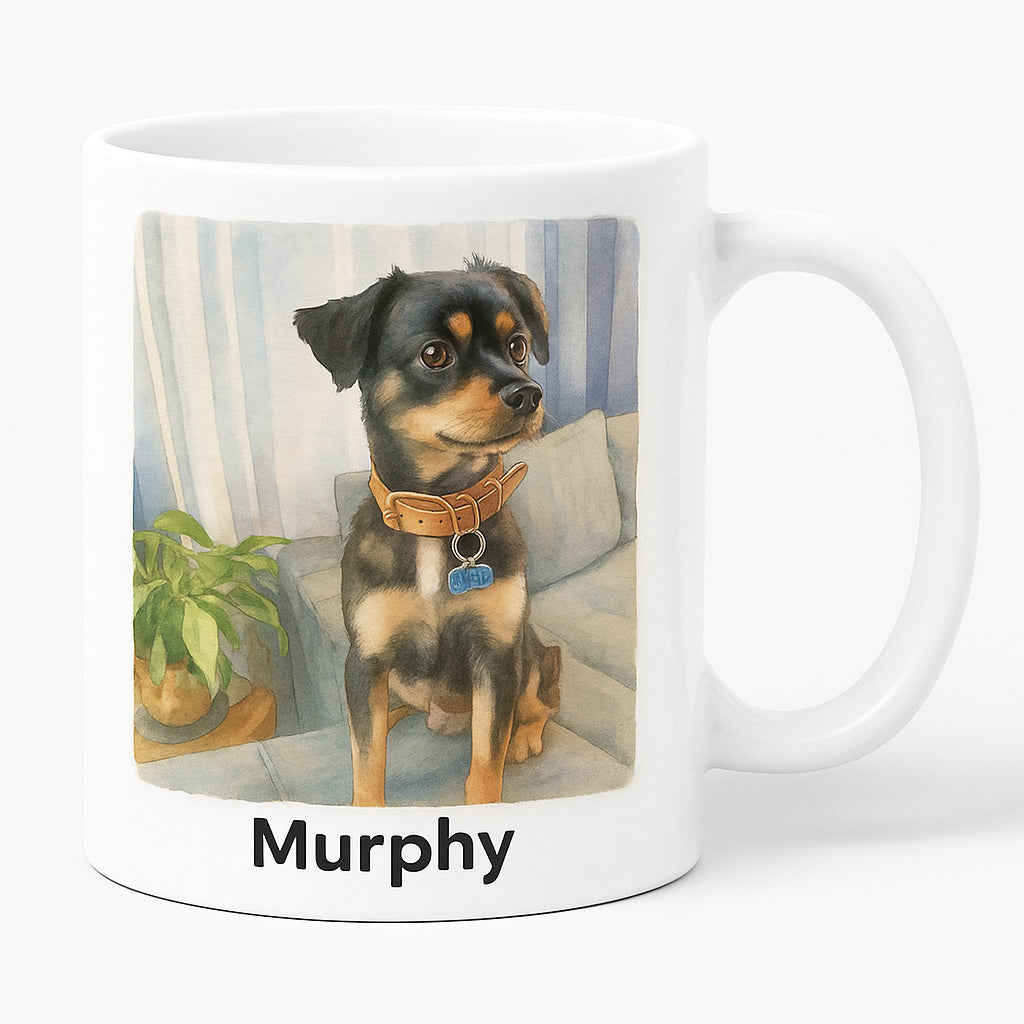 =Diseño de mascota en taza - Perroness