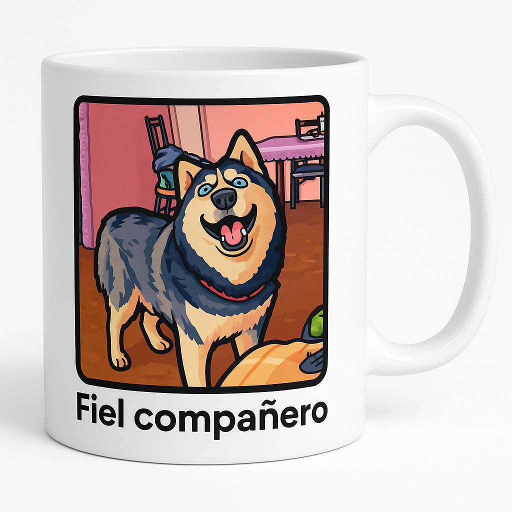 =Diseño de mascota en taza - Perroness