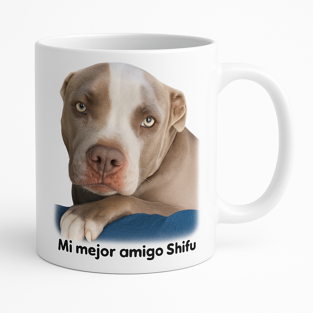 =Diseño de mascota en taza - Perroness