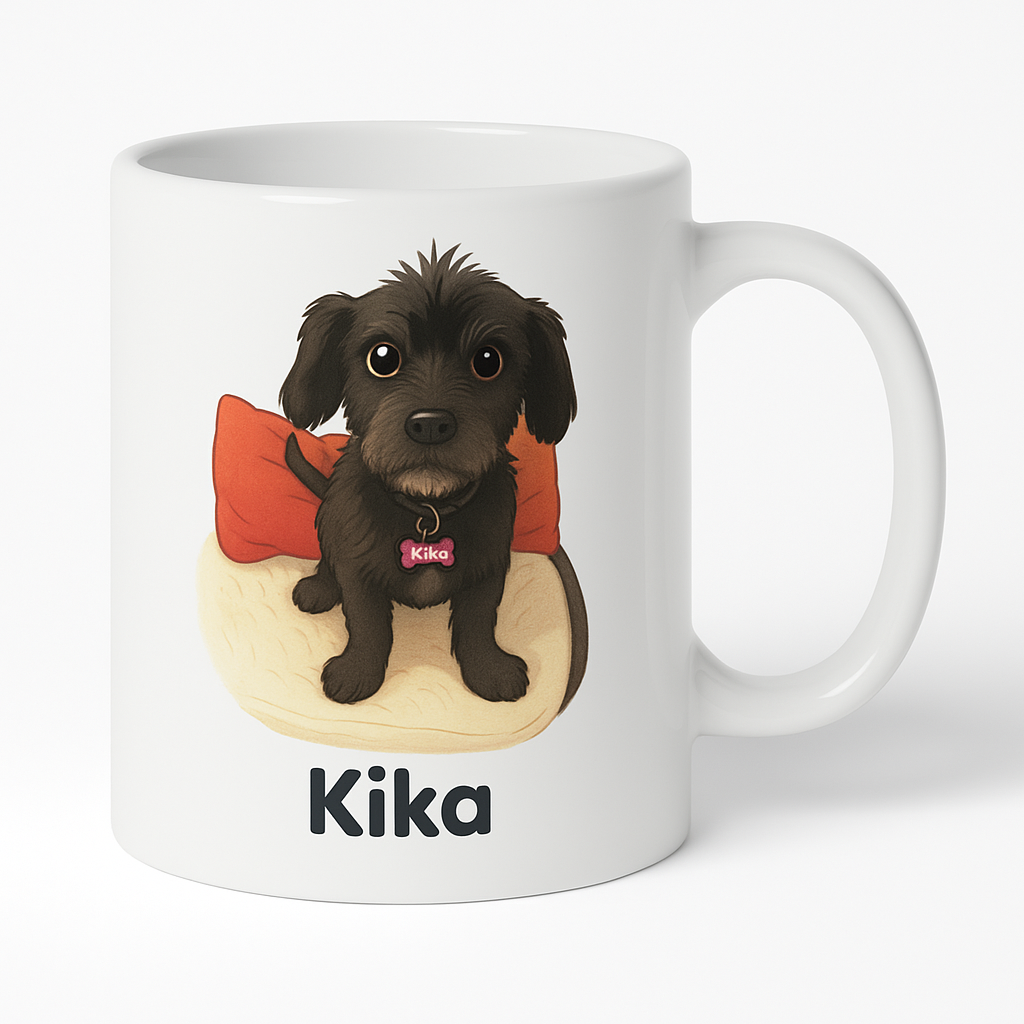 =Diseño de mascota en taza - Perroness