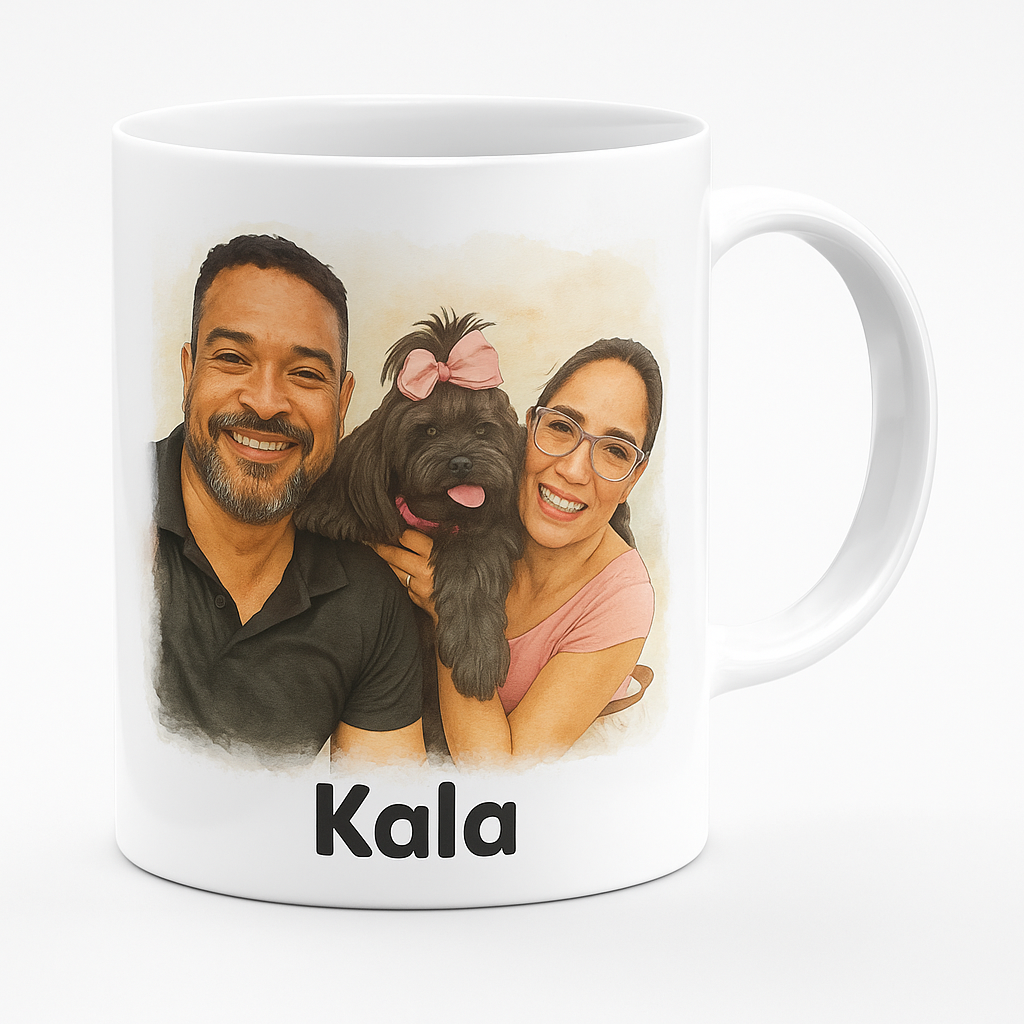 =Diseño de mascota en taza - Perroness
