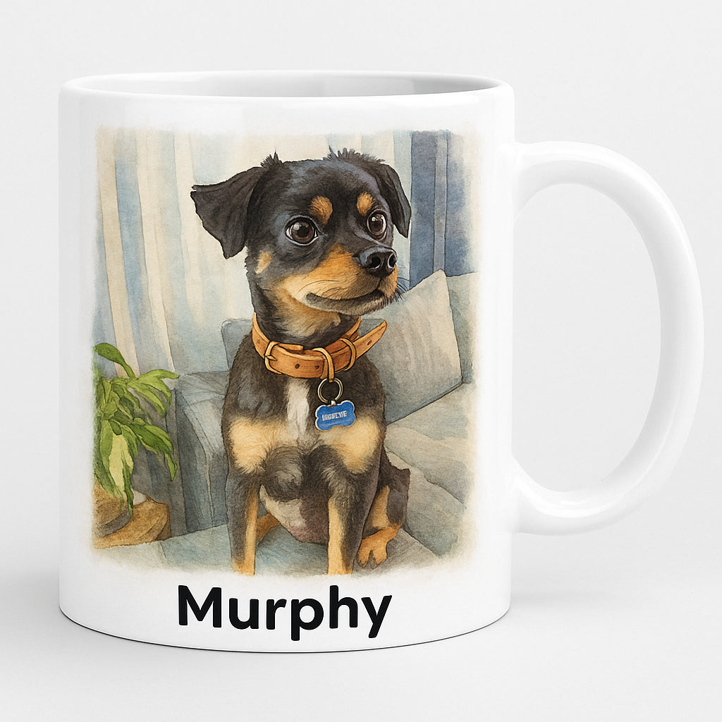 =Diseño de mascota en taza - Perroness